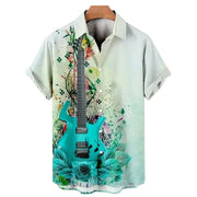 Men's Casual Polyester Spandex Shirt for Any Scene
