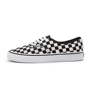 Classic Black and White Low-Top Canvas Sneakers