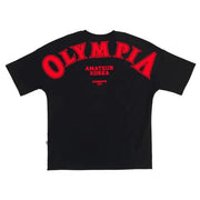 Men's Olympia Printed Cotton T-Shirt for Gym Workout