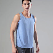 Men's Muscle Gym Training Sleeveless Moisture-Wicking Tank