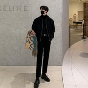 Men's Suede Jacket Winter Thickened Cotton Coat