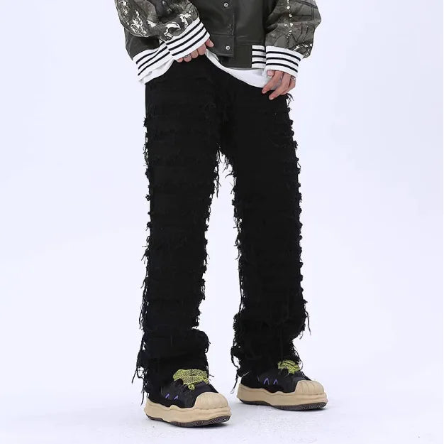 Punk Rock Gothic Loose Fit Hip-Hop Casual Jeans