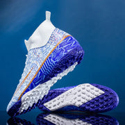 Men's High-Top Soccer Cleats for Autumn Training