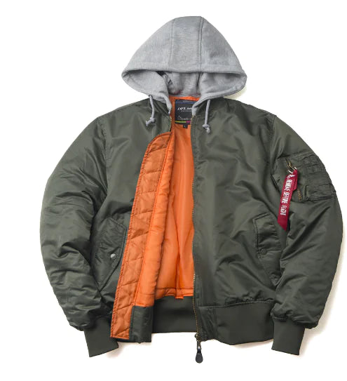 Embroidered Air Force Pilot Jacket