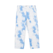 Gradient Tie-Dye Overalls - Retro Casual High Street Pants