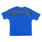 Men's Olympia Printed Cotton T-Shirt for Gym Workout