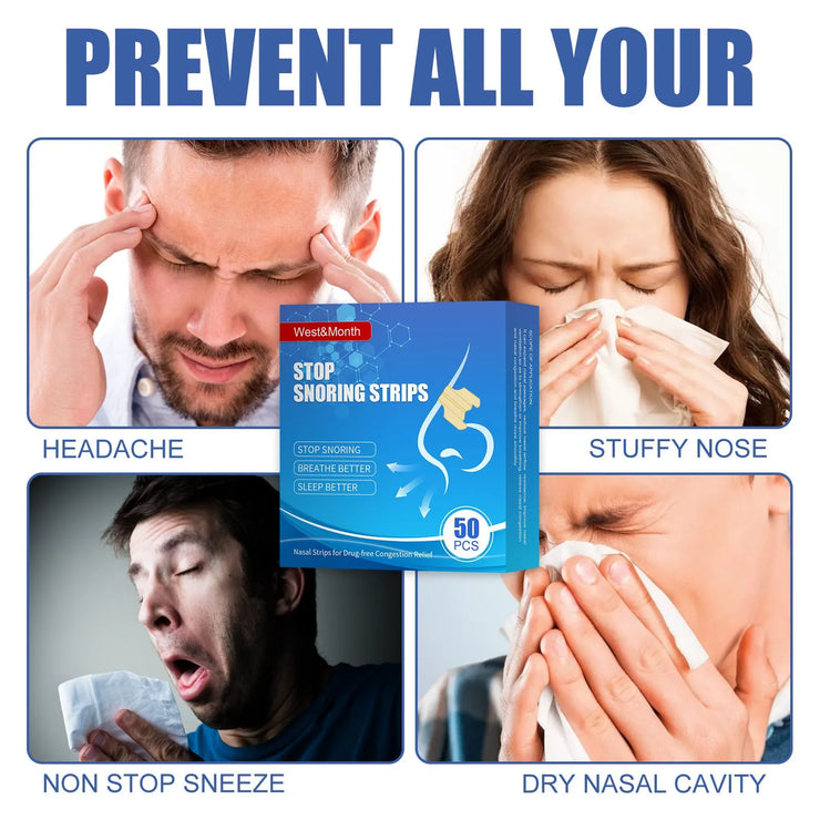 West&Month Anti-Snoring Nasal Strips