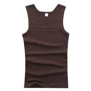 Men's Casual Cotton Vest for Gym Exercise and Comfort