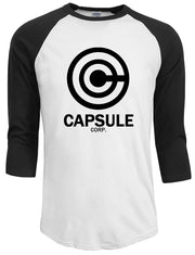 Men's Color Block 3/4 Sleeve T-Shirt - Japanese Style