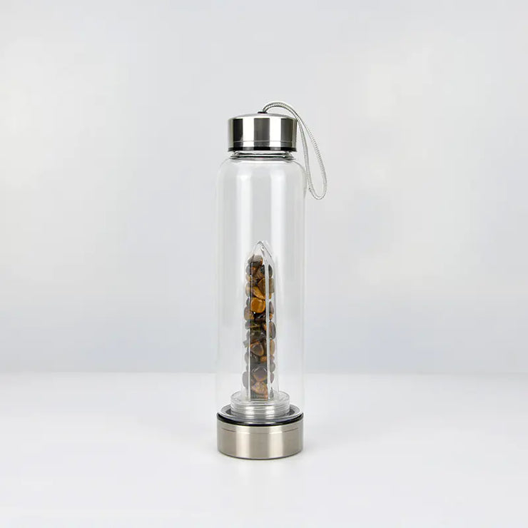 Portable Natural Crystal Stone Energy Water Cup