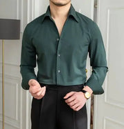 Men's Business Long-sleeved Shirt