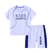 Children's Quick-Dry Basketball Set with T-Shirt & Shorts