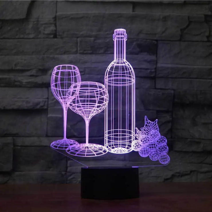3D Touch Creative Night Light