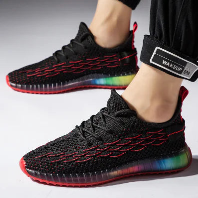 Coconut Shoes - Mesh Flyknit Running Sneakers