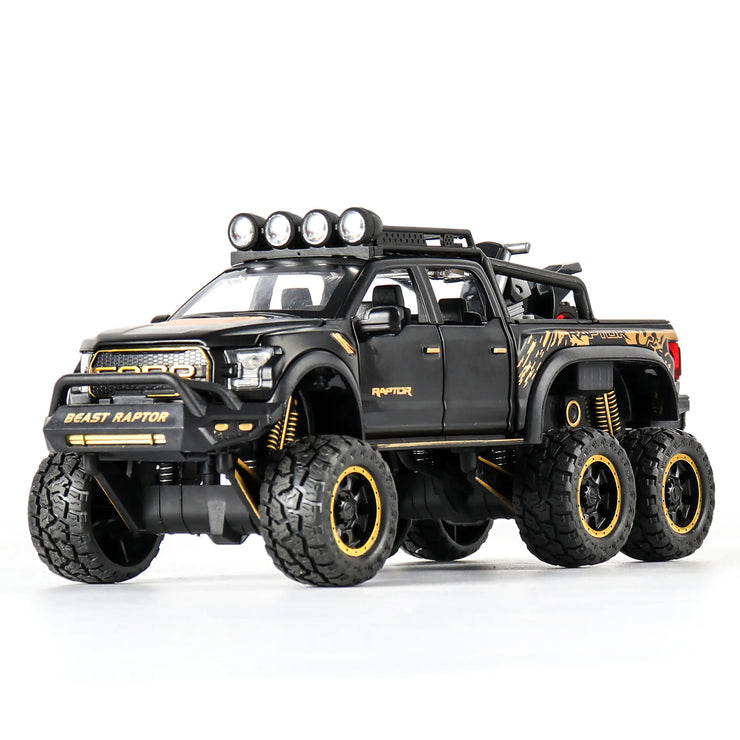 1:24 Raptor F150 Alloy Toy Car Model (Boxed)