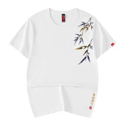 Embroidered Bamboo Men's T-Shirt for Summer 2023