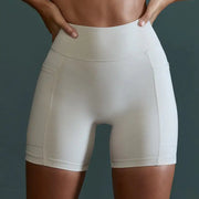 Hip Pocket Running Fitness Shorts for Active Lifestyle