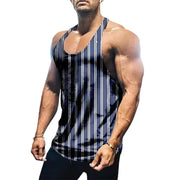 Men's Cotton Loose Breathable Gym Vest for Exercise
