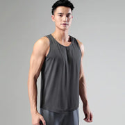 Men's Muscle Gym Training Sleeveless Moisture-Wicking Tank