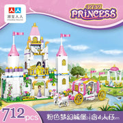 Kids' Castle Building Blocks Toy - Princess Villa Set