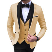 Plus Size Men's Tailored Suit 3-Piece Set