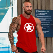 Men's Bodybuilding Sleeveless Cotton Training Vest