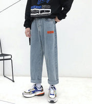 Loose Straight Wide Leg Jeans Pants