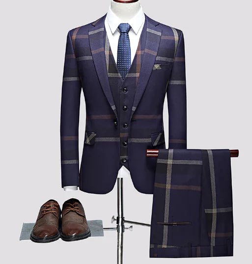 British Style 3-Piece Men&