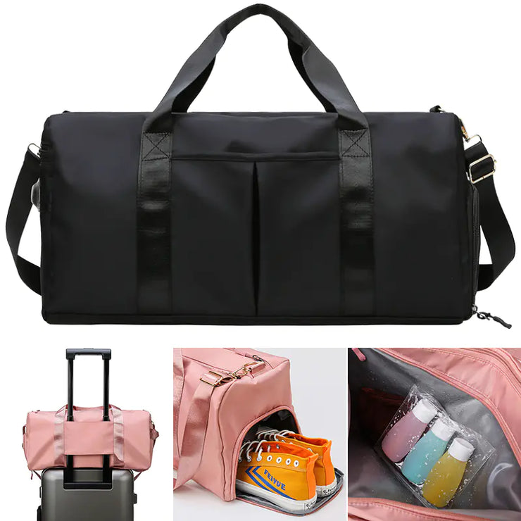 Waterproof Gym Bag for Fitness and Travel, Shoulder Pack