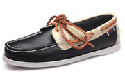 Men's Casual Leather Loafers - Breathable British Style