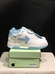 OFF-WHITE Leather Arrow Low-Top Sneakers for All