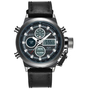 Men's Electronic Watch with Belt Design