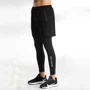 Men's 3/4 Compression Tights for Fitness and Running