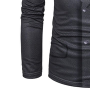 3D Printed Suit Design Men's Long Sleeve T-Shirt