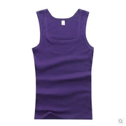 Men's Casual Cotton Vest for Gym Exercise and Comfort