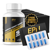 #1 New Male Performance Pills for Men Fast Acting | Male Supplement for Size EnIargement Veiny Girth Blood-Flow Grow 3-7" Fast After First Dose | Hornygoatweed L-Arginine + 7 Ingredients | 60 Caps