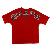 Men's Olympia Printed Cotton T-Shirt for Gym Workout