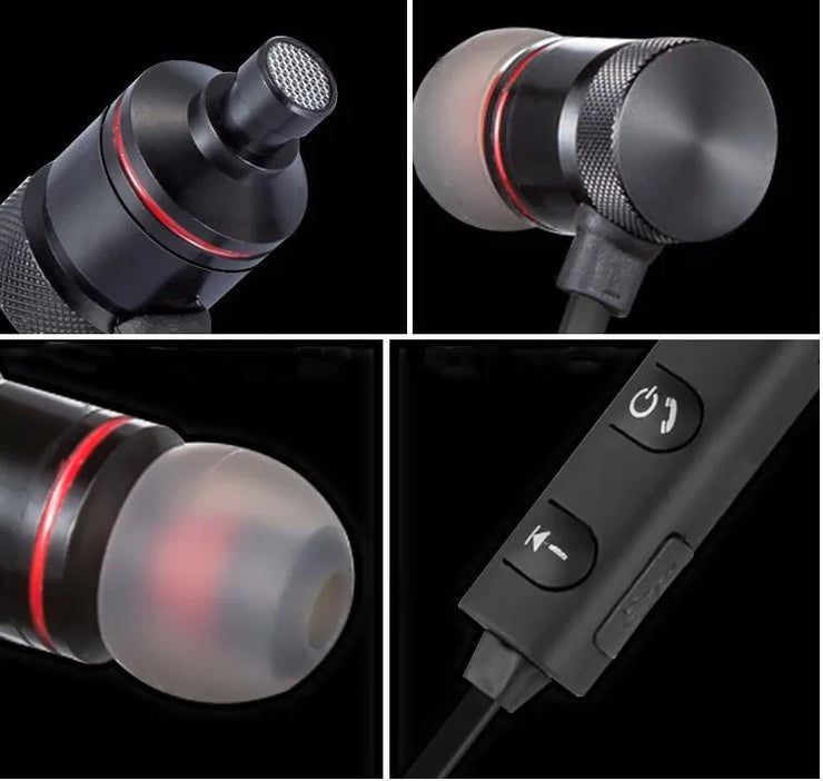 Magnetic Wireless Bluetooth Earbuds for Sports