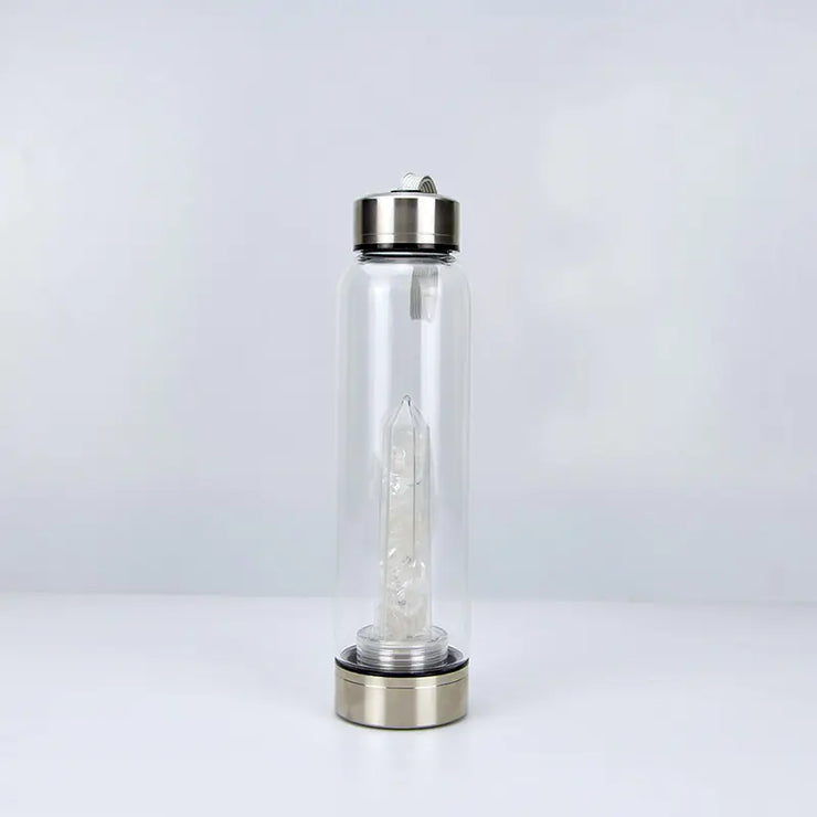 Portable Natural Crystal Stone Energy Water Cup