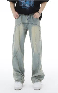 Retro Straight Jeans for Women