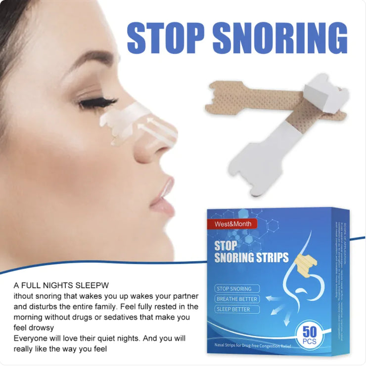 West&Month Anti-Snoring Nasal Strips