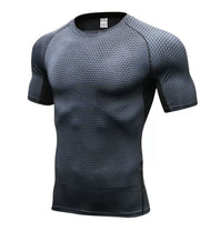 Men's Athletic Running T-Shirt - Quick-Dry & Breathable
