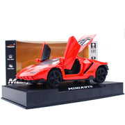 Alloy Car Model - Transforming Blue Lamborghini 770 Toy