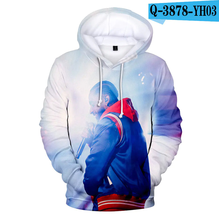 3D Hooded Sweatshirt Inspired by Nipsey Hussle