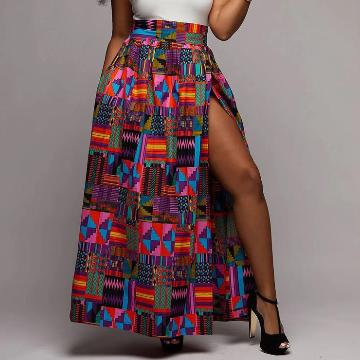 Printed Cross Border Skirt for African Women