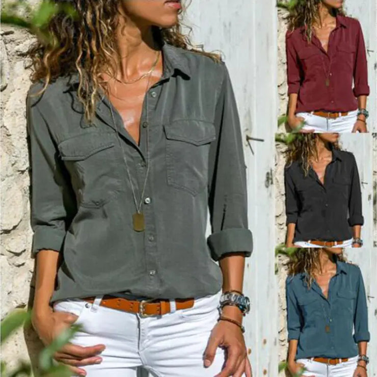 Plus Size Long Sleeve Women&