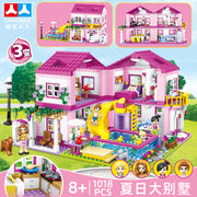 Kids' Castle Building Blocks Toy - Princess Villa Set