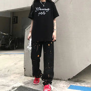 High Waist Loose Wide Leg Jeans for Women