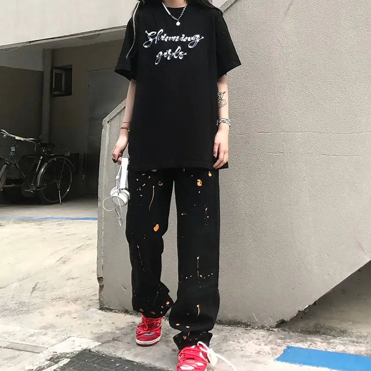 High Waist Loose Wide Leg Jeans for Women