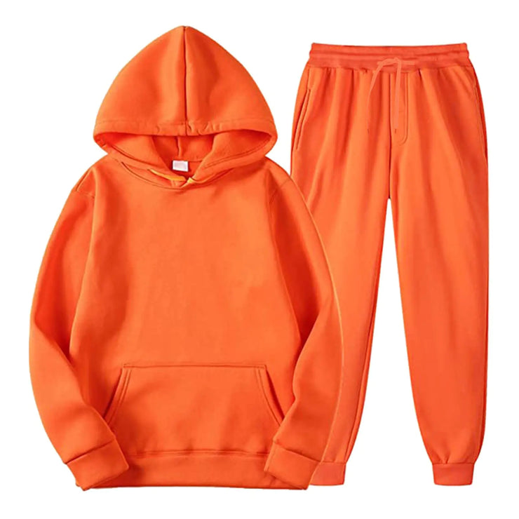 Sweat Suits for Men 2 Piece Set Sport Outfits Pullover Hoodie Sweatshirt